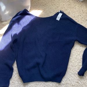 Gap crossback sweater